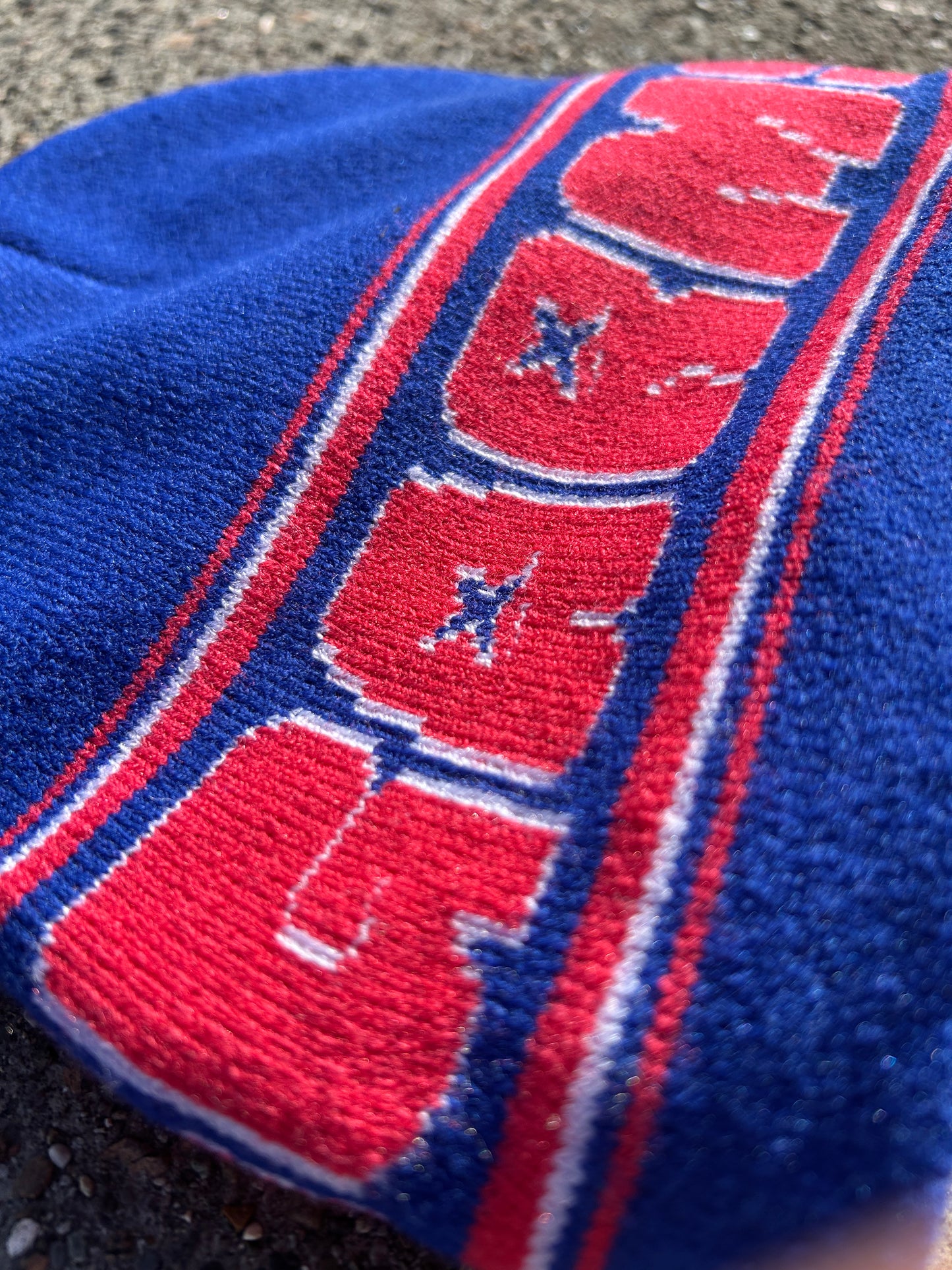 Satin Lined Graffiti Beanie