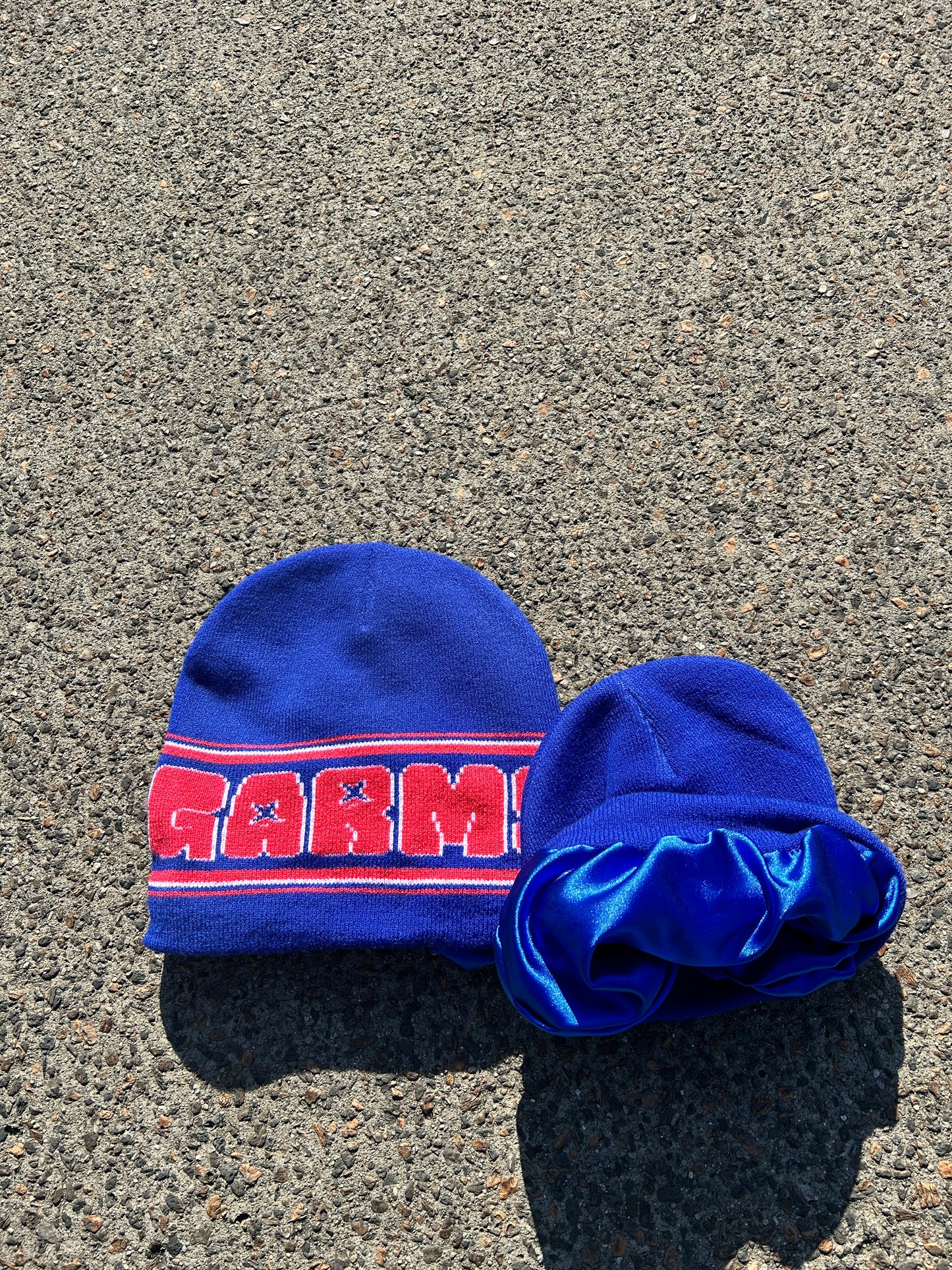 Satin Lined Graffiti Beanie